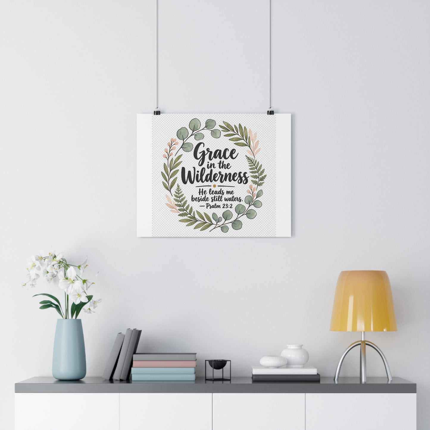 Grace in the Wilderness — Ceramic Mug + 8x10 Giclée Art Print Set